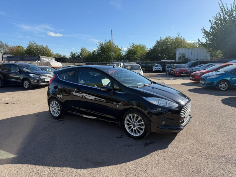 2014 Ford Fiesta 1.0t Ecoboost Titanium X Powershift Euro 5 3dr in Black — image 1