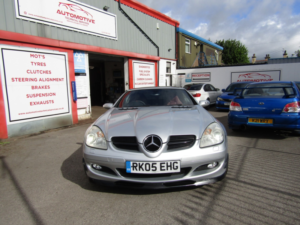 2005 Mercedes-Benz Slk 3.5 Slk350 in Silver — image 3