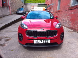 2017 Kia Sportage 1.7 Crdi 4 in Red — image 2