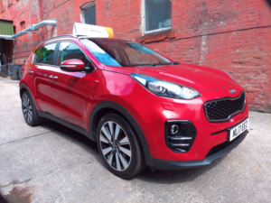 2017 Kia Sportage 1.7 Crdi 4 in Red — image 3