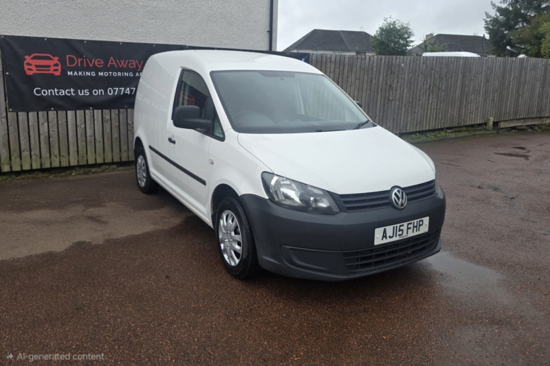 2015 Volkswagen Caddy 1.6 Tdi C20 Startline in White — image 1