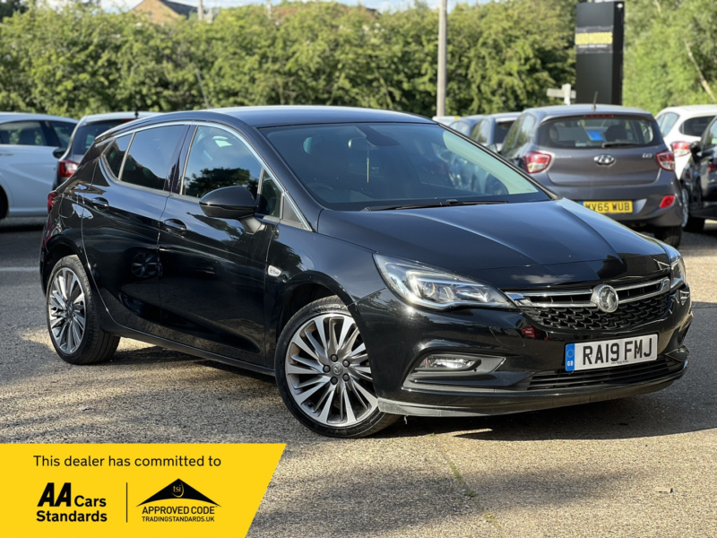 2019 Vauxhall Astra 1.4 I Turbo Griffin in Black — image 1