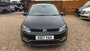 2017 Volkswagen Polo 1.2 Tsi Bluemotion Tech Match DSG Euro 6 (s/s) 5dr in Black — image 2