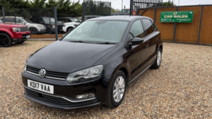 2017 Volkswagen Polo 1.2 Tsi Bluemotion Tech Match DSG Euro 6 (s/s) 5dr in Black — image 3