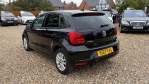 2017 Volkswagen Polo 1.2 Tsi Bluemotion Tech Match DSG Euro 6 (s/s) 5dr in Black — image 5