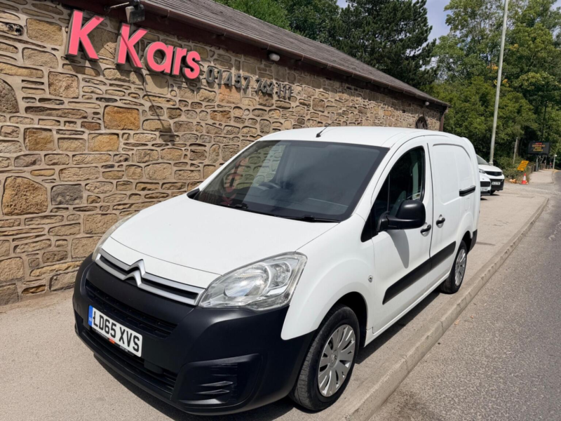 2015 Citroen Berlingo 1.6 Hdi 725 X Crew Van L2 6dr in White — image 1