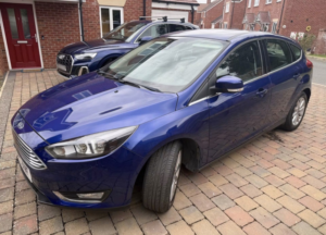 2017 Ford Focus 1.5 T Ecoboost Titanium in Blue — image 4
