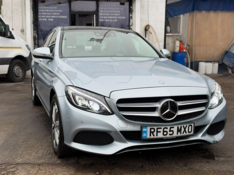 2016 Mercedes-Benz C Class 2.0 C200 Sport (premium) 7g-Tronic+ Euro 6 (s/s) 4dr in Silver — image 1