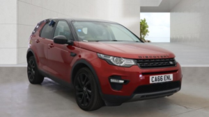 2017 Land Rover Discovery Sport 2.0 Td4 Hse Black in Red — image 4