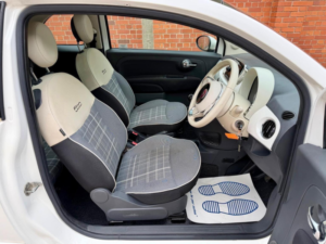 2015 Fiat 500 1.2 Lounge Euro 6 (s/s) 3dr in White — image 3