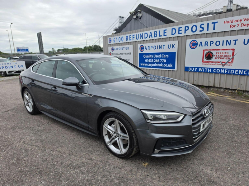 2017 Audi A5 2.0 Tdi Ultra S Line Sportback S Tronic Euro 6 (s/s) 5dr in Grey — image 1