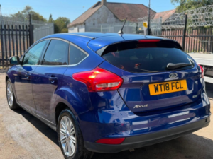 2018 Ford Focus 1.0t Ecoboost Zetec Edition Auto Euro 6 (s/s) 5dr in Blue — image 3