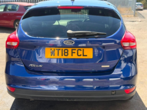 2018 Ford Focus 1.0t Ecoboost Zetec Edition Auto Euro 6 (s/s) 5dr in Blue — image 5