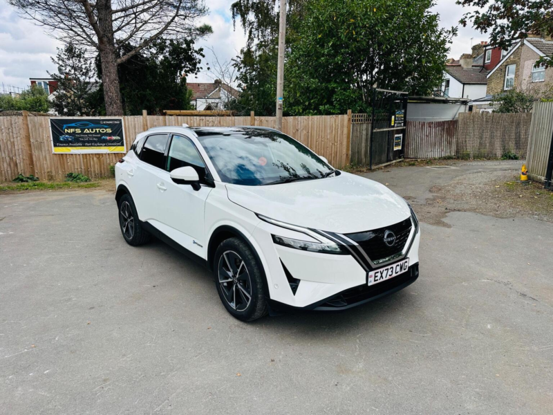 2023 Nissan Qashqai 1.5 H E-Power Tekna Auto Euro 6 (s/s) 5dr in White — image 1
