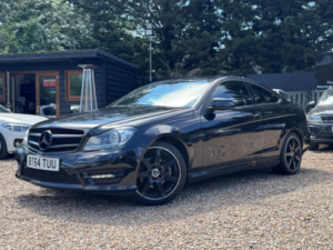2014 Mercedes-Benz C Class 2.1 C250 Cdi Amg Sport Edition G-Tronic+ Euro 5 (s/s) 2dr in Black — image 3