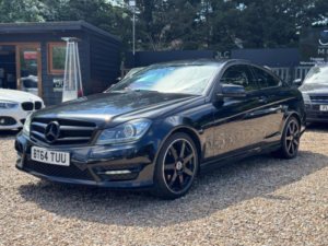 2014 Mercedes-Benz C Class 2.1 C250 Cdi Amg Sport Edition G-Tronic+ Euro 5 (s/s) 2dr in Black — image 4