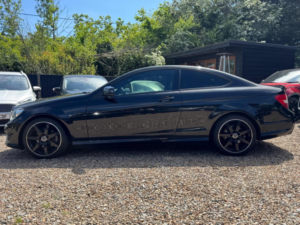 2014 Mercedes-Benz C Class 2.1 C250 Cdi Amg Sport Edition G-Tronic+ Euro 5 (s/s) 2dr in Black — image 5