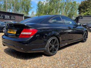 2014 Mercedes-Benz C Class 2.1 C250 Cdi Amg Sport Edition G-Tronic+ Euro 5 (s/s) 2dr in Black — image 6