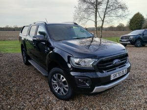 2020 Ford Ranger 2.0 Ecoblue Wildtrak in Black — image 2