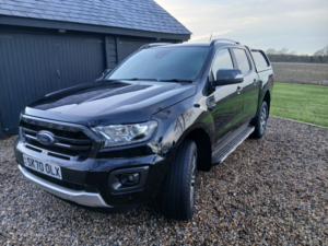 2020 Ford Ranger 2.0 Ecoblue Wildtrak in Black — image 4
