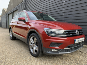 2018 Volkswagen Tiguan 2.0 Tdi Sel SUV 5dr Diesel DSG 4motion Euro 6 (s/s) (190 Ps) in Red — image 6