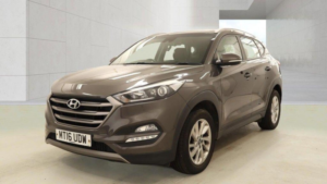 2016 Hyundai Tucson 2.0 Crdi Se Nav Auto 4WD Euro 6 5dr in Grey — image 6