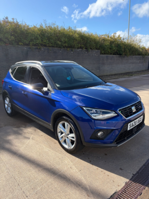 2020 SEAT Arona 1.0 Tsi Gpf Fr SUV 5dr Petrol Manual Euro 6 (s/s) (115 Ps) in Blue — image 6