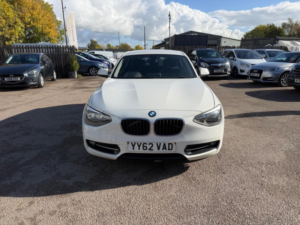 2012 BMW 1 Series 2.0 116d Sport Euro 5 (s/s) 5dr in White — image 2