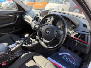 2012 BMW 1 Series 2.0 116d Sport Euro 5 (s/s) 5dr in White — image 6