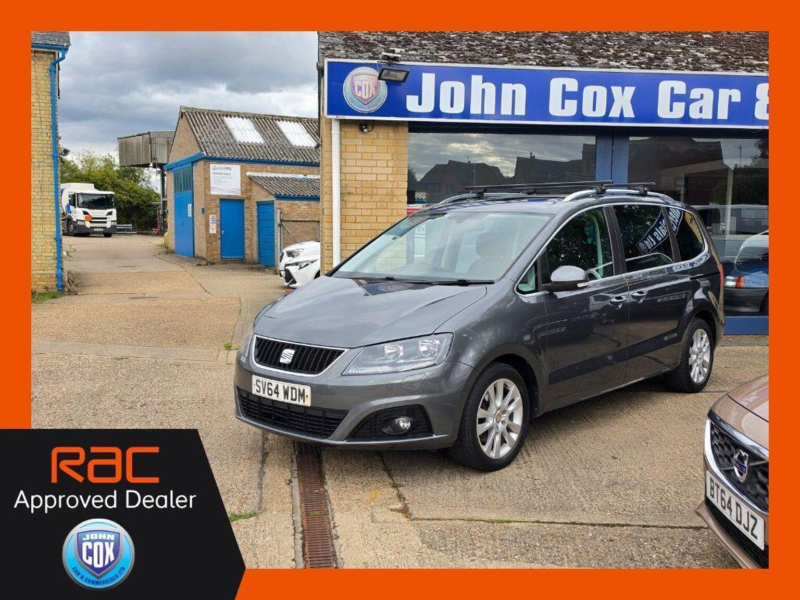 2014 SEAT Alhambra 2.0 Tdi Ecomotive Cr Se Lux Euro 5 (s/s) 5dr in Grey — image 1