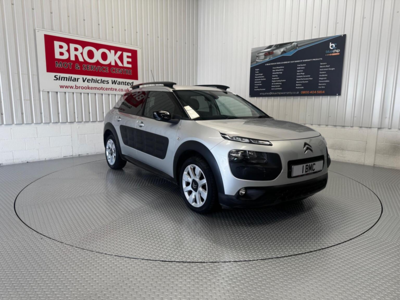 2015 Citroen C4 Cactus 1.6 Bluehdi Flair Euro 6 (s/s) 5dr in Silver — image 1
