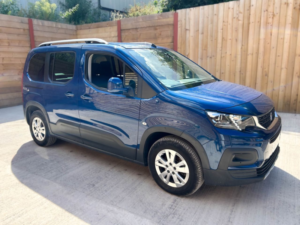 2021 Peugeot Rifter 3 SEAT Petrol Auto Wheelchair Accessible Disabled Access Vehicle Wav in Blue — image 3