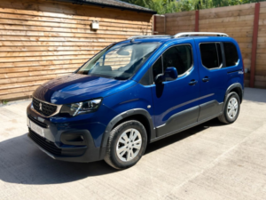 2021 Peugeot Rifter 3 SEAT Petrol Auto Wheelchair Accessible Disabled Access Vehicle Wav in Blue — image 6