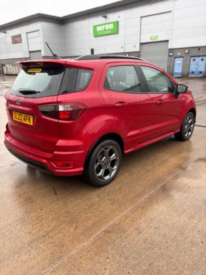 2022 Ford Ecosport 1.0t Ecoboost Gpf St-Line SUV 5dr Petrol Manual Euro 6 (s/s) (125 Ps) in Red — image 5