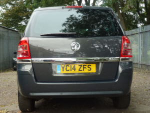2014 Vauxhall Zafira 1.7 Cdti Ecoflex Design MPV 5dr Diesel Manual Euro 5 (snav) (110 Ps) in Grey — image 5