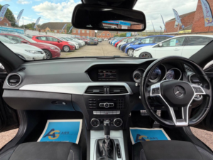 2014 Mercedes-Benz C Class 1.6 C180 Amg Sport Edition G-Tronic+ Euro 6 (s/s) 2dr in Black — image 2