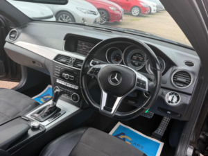 2014 Mercedes-Benz C Class 1.6 C180 Amg Sport Edition G-Tronic+ Euro 6 (s/s) 2dr in Black — image 3