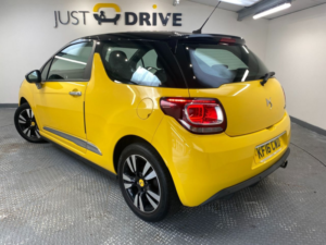 2016 Ds Automobiles Ds 3 1.2 Puretech Chic Hatchback 3dr Petrol Manual Euro 6 (82 Ps) in Yellow — image 3