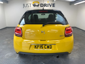 2016 Ds Automobiles Ds 3 1.2 Puretech Chic Hatchback 3dr Petrol Manual Euro 6 (82 Ps) in Yellow — image 4