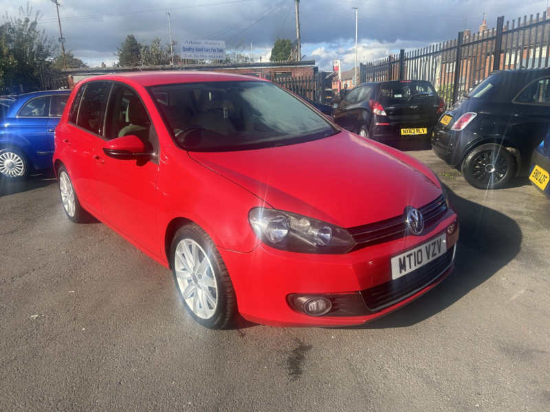 2010 Volkswagen Golf 1.4 Tsi Gt in Red — image 1
