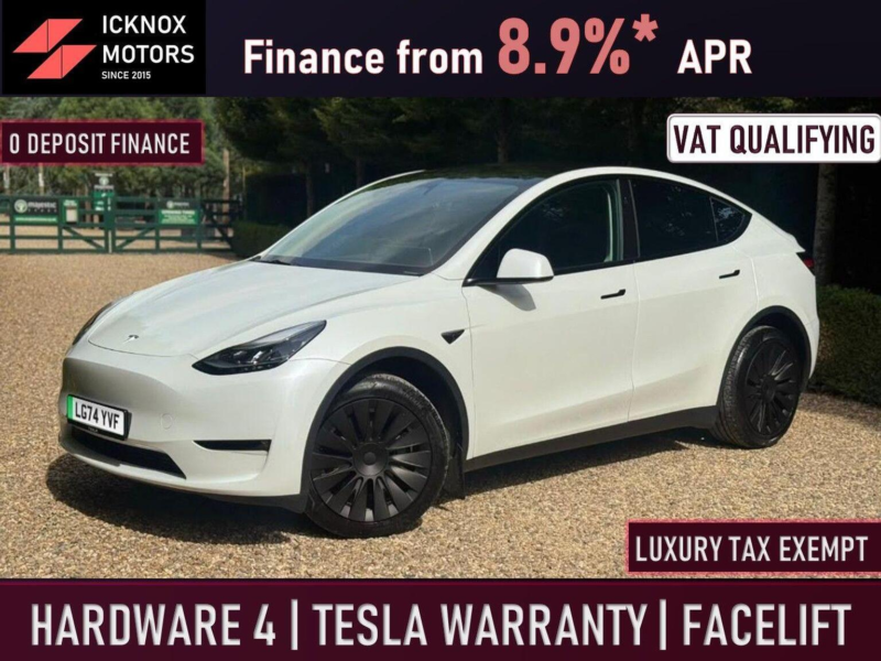 2024 Tesla Model Y (dual Motor) Long Range Auto 4wde 5dr in White — image 1
