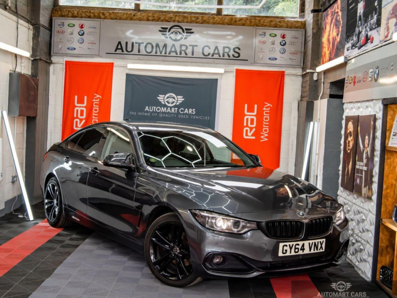 2014 BMW 4 Series Gran Coupe 2.0 420d Sport Auto Xdrive Euro 6 (s/s) 5dr in Grey — image 1