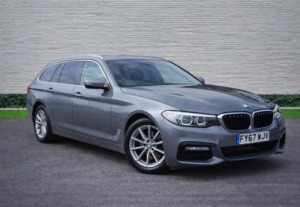 2017 BMW 5 Series 2.0 520d Se Touring Auto Euro 6 (s/s) 5dr in Blue — image 4