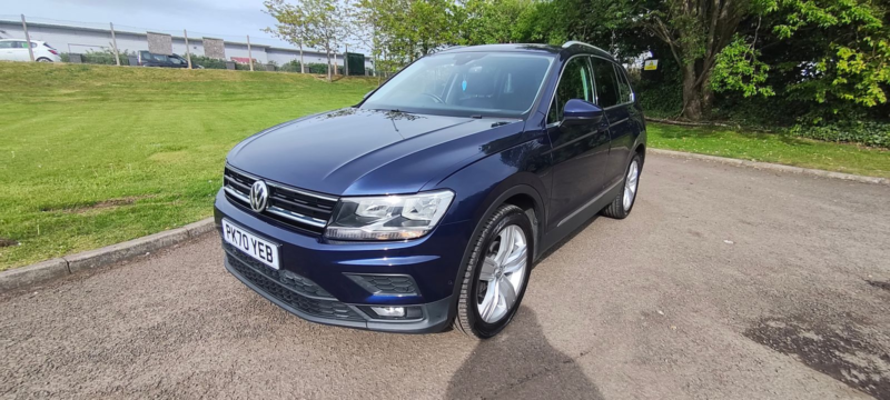 2020 Volkswagen Tiguan 1.5 Tsi Evo Match SUV 5dr Petrol Manual Euro 6 (s/s) (150 Ps) in Blue — image 1