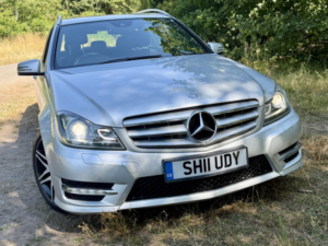 2012 Mercedes-Benz C Class 3.0 C350 Cdi V6*amg Sportplus*1owner 11yrs-Fsh-Xenon-Nav*stunning Example* in Silver — image 3