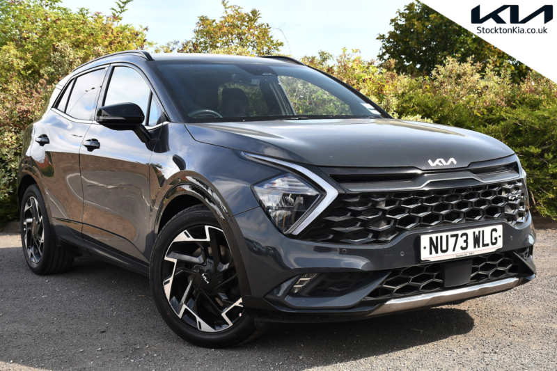 2023 Kia Sportage 1.6 T-Gdi Gt-Line SUV 5dr Petrol Manual Euro 6 (s/s) (148 Bhp) in Grey — image 1