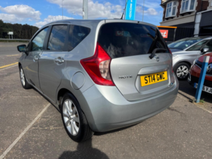 2014 Nissan Note 1.2 Dig-S Tekna CVT Euro 5 (s/s) 5dr in Silver — image 3