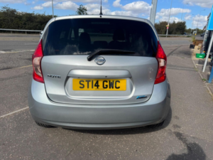2014 Nissan Note 1.2 Dig-S Tekna CVT Euro 5 (s/s) 5dr in Silver — image 4