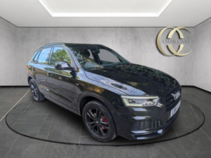 2018 Audi Q3 1.4 Tfsi Cod S Line Edition S Tronic Euro 6 (s/s) 5dr in Black — image 3