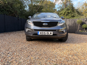 2015 Kia Sportage 2.0 Crdi Kx-3 in Blue — image 4